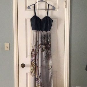 Maxi corset dress